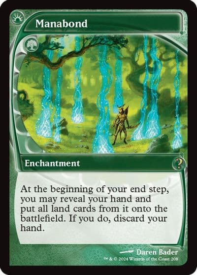 Manabond Future Sight Mystery Booster 2 Magic card