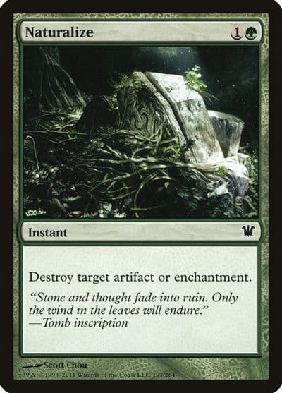 Naturalize Innistrad Magic card