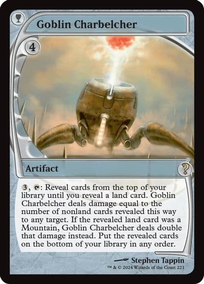 Goblin Charbelcher Future Sight Mystery Booster 2 Magic card
