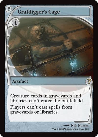 Grafdiggers Cage Future Sight Mystery Booster 2 Magic card