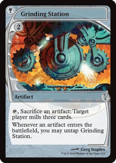 Grinding Station Future Sight Mystery Booster 2 Magic card