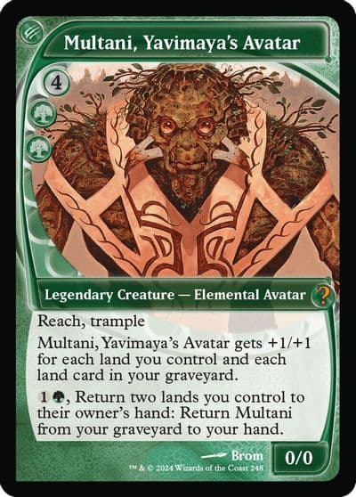 Multani Yavimayas Avatar Future Sight Mystery Booster 2 Magic card