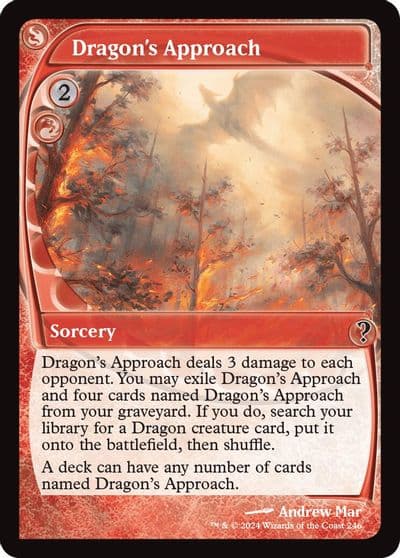 Dragons Approach Future Sight Mystery Booster 2 Magic card
