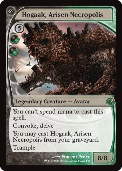 Hogaak Arisen Necropolis Future Sight Mystery Booster 2 Magic card