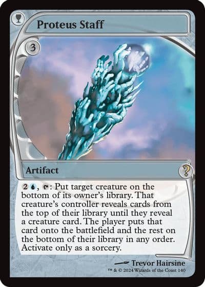 Proteus Staff Future Sight Mystery Booster 2 Magic card
