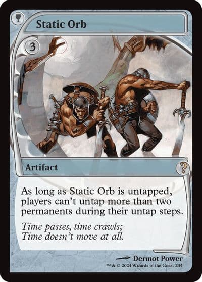 Static Orb Future Sight Mystery Booster 2 Magic card