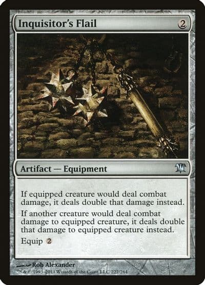 Inquisitors Flail Innistrad Magic card