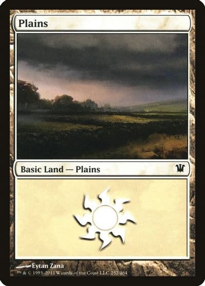 Plains 252 Innistrad Magic card