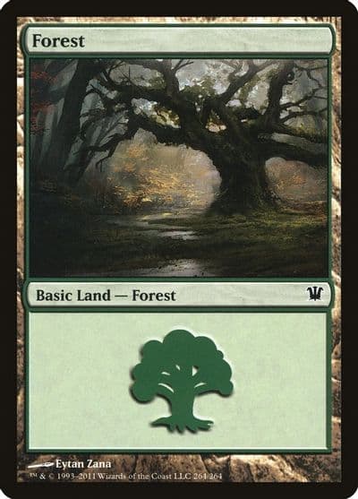 Forest 264 Innistrad Magic card