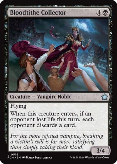 Bloodtithe Collector 0516 Foundations Magic card