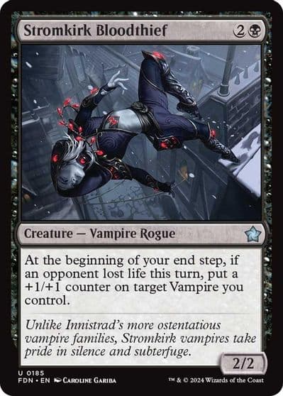 Stromkirk Bloodthief Foundations Magic card