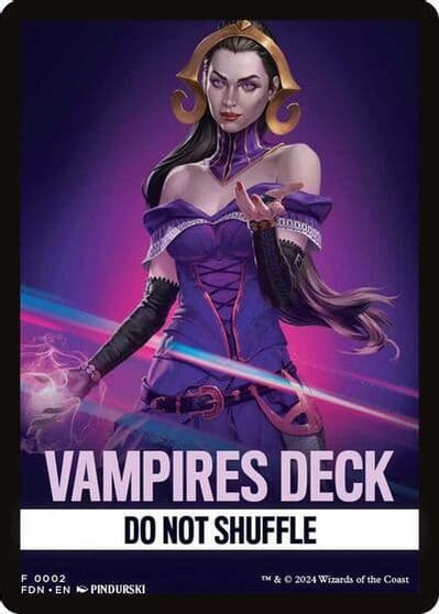 Vampires Deck Theme Card Foundations Magic card