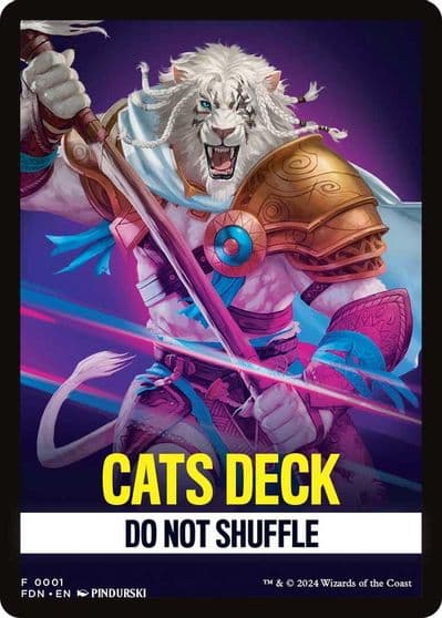 Cats Deck Theme Card Foundations Magic card