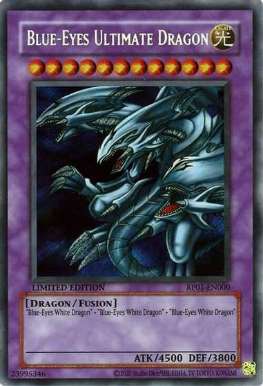 Blue Eyes Ultimate Dragon Retro Pack (2020 Date Reprint) Yu-Gi-Oh! card