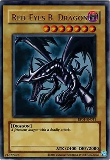 Red Eyes B Dragon Retro Pack (2020 Date Reprint) Yu-Gi-Oh! card