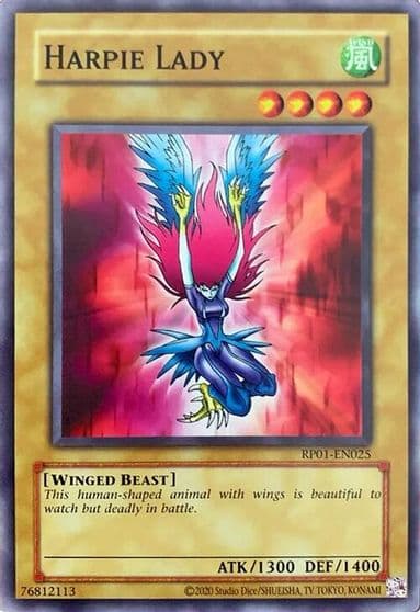 Harpie Lady Retro Pack (2020 Date Reprint) Yu-Gi-Oh! card
