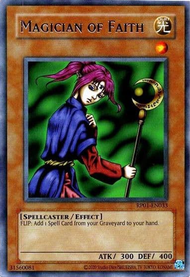 Magician of Faith Retro Pack (2020 Date Reprint) Yu-Gi-Oh! card
