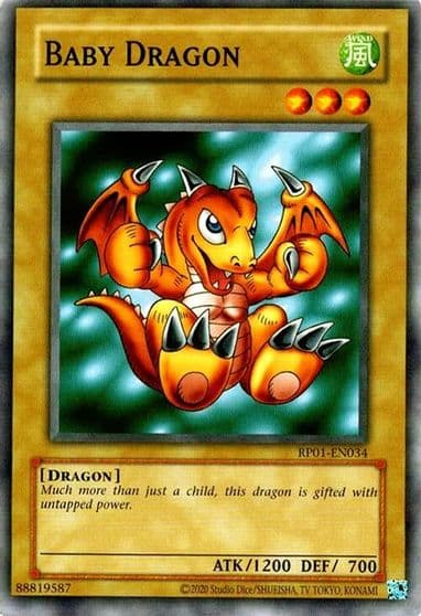 Baby Dragon Retro Pack (2020 Date Reprint) Yu-Gi-Oh! card