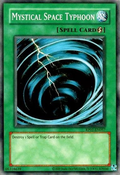 Mystical Space Typhoon Retro Pack (2020 Date Reprint) Yu-Gi-Oh! card