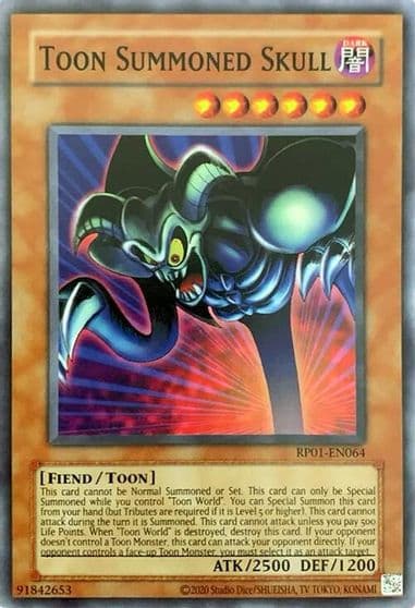 Toon Summoned Skull Retro Pack (2020 Date Reprint) Yu-Gi-Oh! card