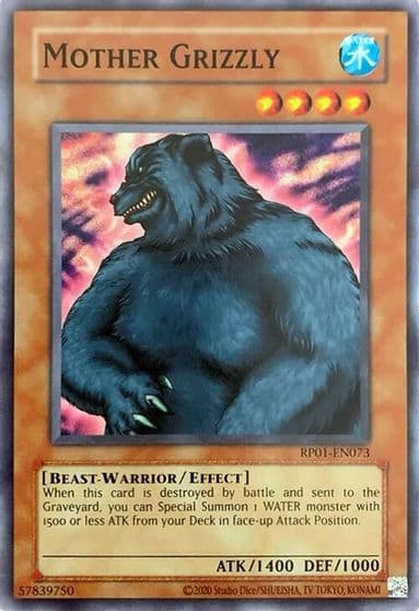 Mother Grizzly Retro Pack (2020 Date Reprint) Yu-Gi-Oh! card