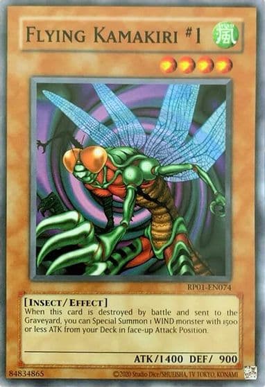 Flying Kamakiri 1 Retro Pack (2020 Date Reprint) Yu-Gi-Oh! card