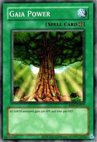 Gaia Power Retro Pack (2020 Date Reprint) Yu-Gi-Oh! card
