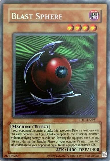 Blast Sphere Retro Pack (2020 Date Reprint) Yu-Gi-Oh! card