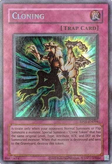 Cloning Retro Pack (2020 Date Reprint) Yu-Gi-Oh! card