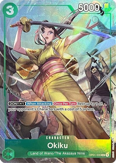 Okiku Premium Card Collection BANDAI CARD GAMES Fest 23 24 Edition One Piece Promotion Cards One Piece card