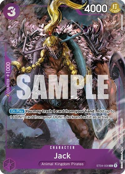 Jack Premium Card Collection BANDAI CARD GAMES Fest 23 24 Edition One Piece Promotion Cards One Piece card