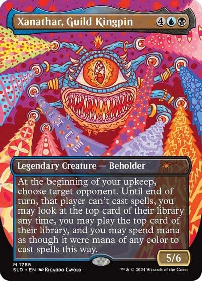 Xanathar Guild Kingpin Secret Lair Drop Series Magic card