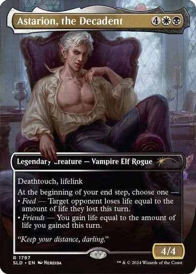 Astarion the Decadent Secret Lair Drop Series Magic card
