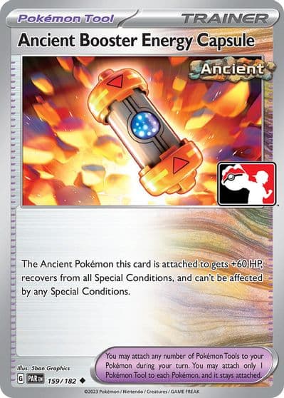 Ancient Booster Energy Capsule Prize Pack Series Cards Pokemon card