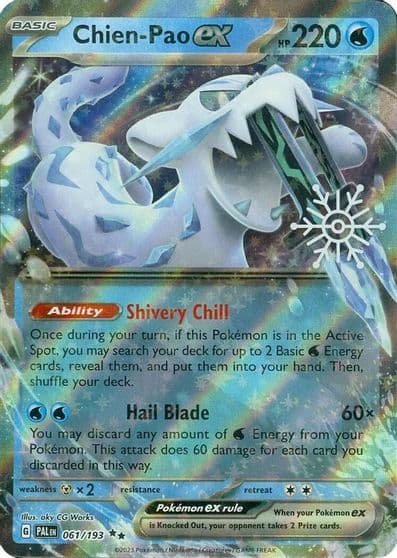 Chien-Pao ex (Holiday Calendar) Miscellaneous Cards & Products Pokemon card