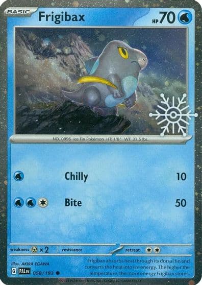 Frigibax (Holiday Calendar) Miscellaneous Cards & Products Pokemon card