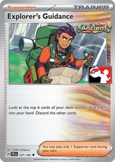 Explorer's Guidance Prize Pack Series Cards Pokemon card