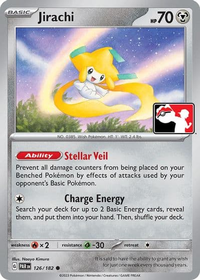 Jirachi Prize Pack Series Cards Pokemon card