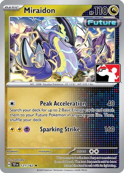 Miraidon Prize Pack Series Cards Pokemon card
