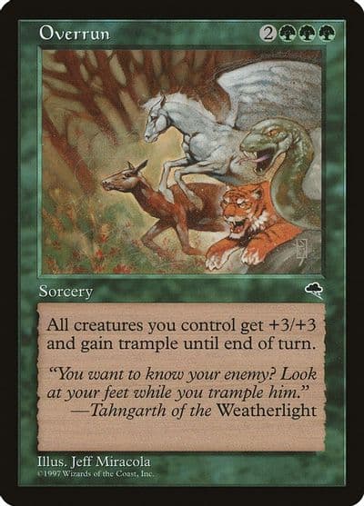 Overrun Tempest Magic card