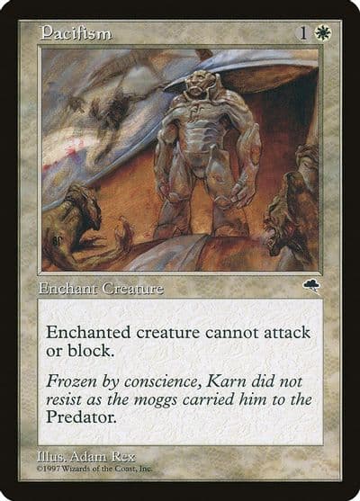 Pacifism Tempest Magic card