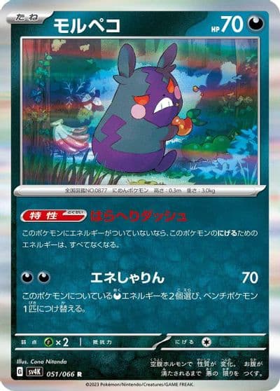 Morpeko SV4K: Ancient Roar Pokemon card