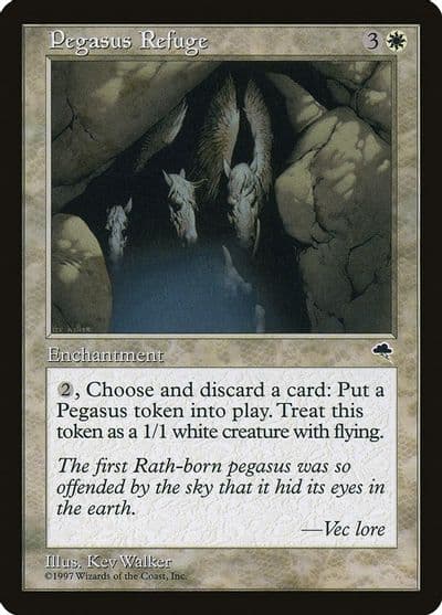 Pegasus Refuge Tempest Magic card