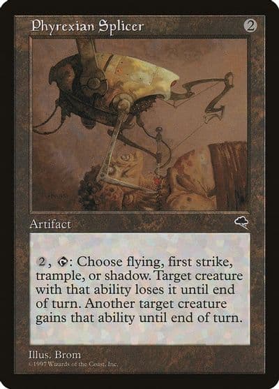 Phyrexian Splicer Tempest Magic card