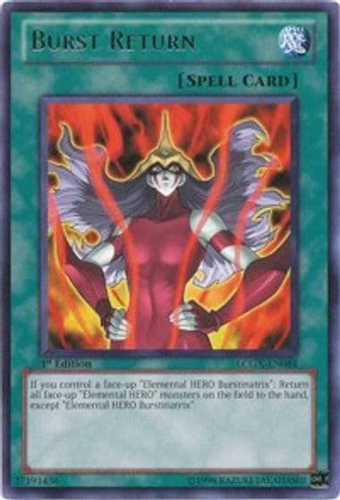 Burst Return Legendary Collection 2 Yu-Gi-Oh! card