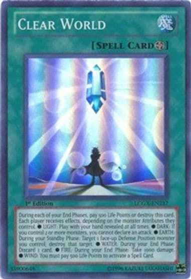 Clear World Legendary Collection 2 Yu-Gi-Oh! card