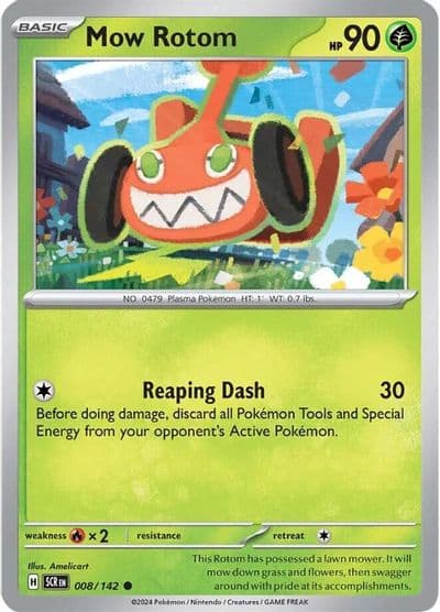 Mow Rotom SV07: Stellar Crown Pokemon card