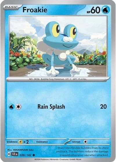 Froakie SV07: Stellar Crown Pokemon card