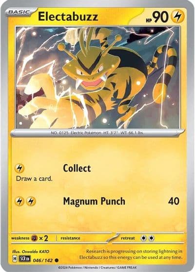 Electabuzz SV07: Stellar Crown Pokemon card