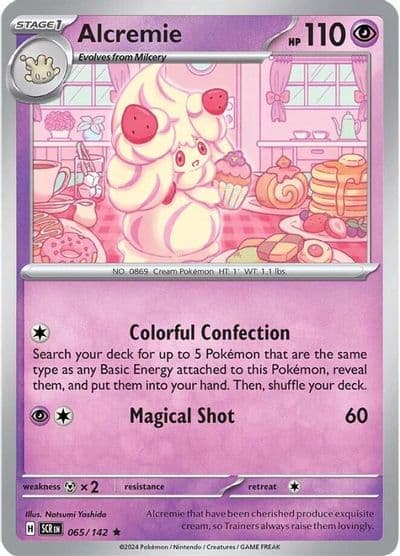 Alcremie SV07: Stellar Crown Pokemon card